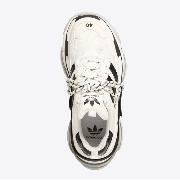Balenciaga x Adidas Women’s Limited Edition Triple S Platform Sneakers Shoes - Picture 3 of 5